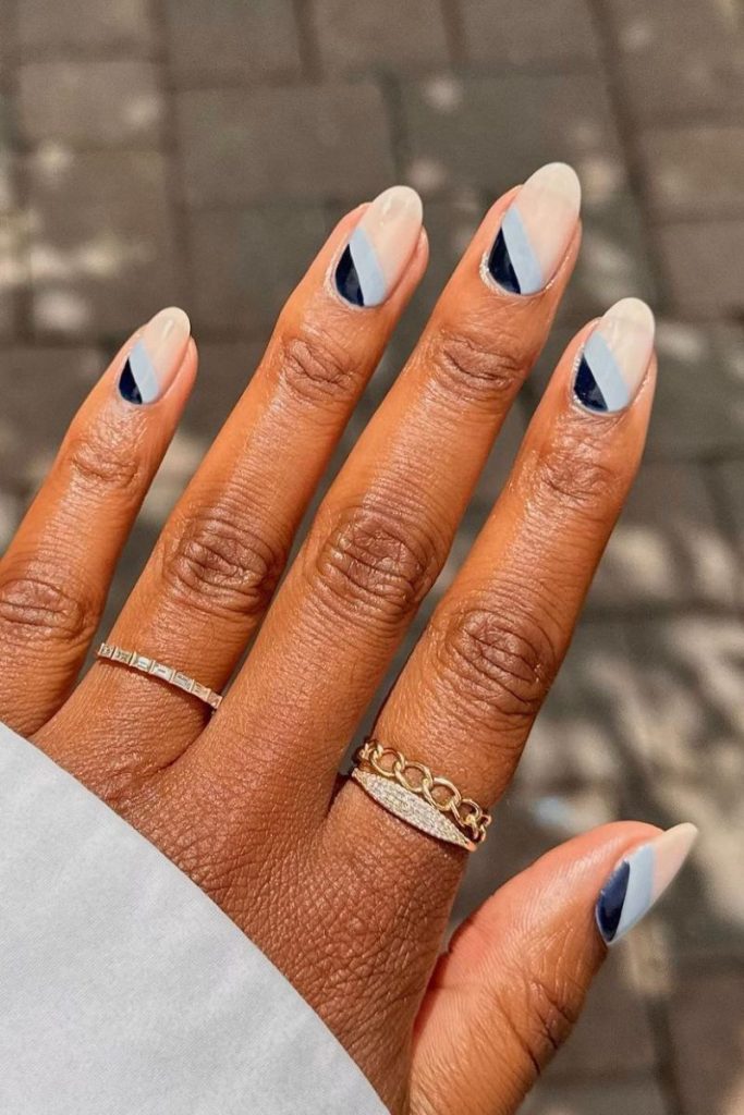 Blue Nail Designs 