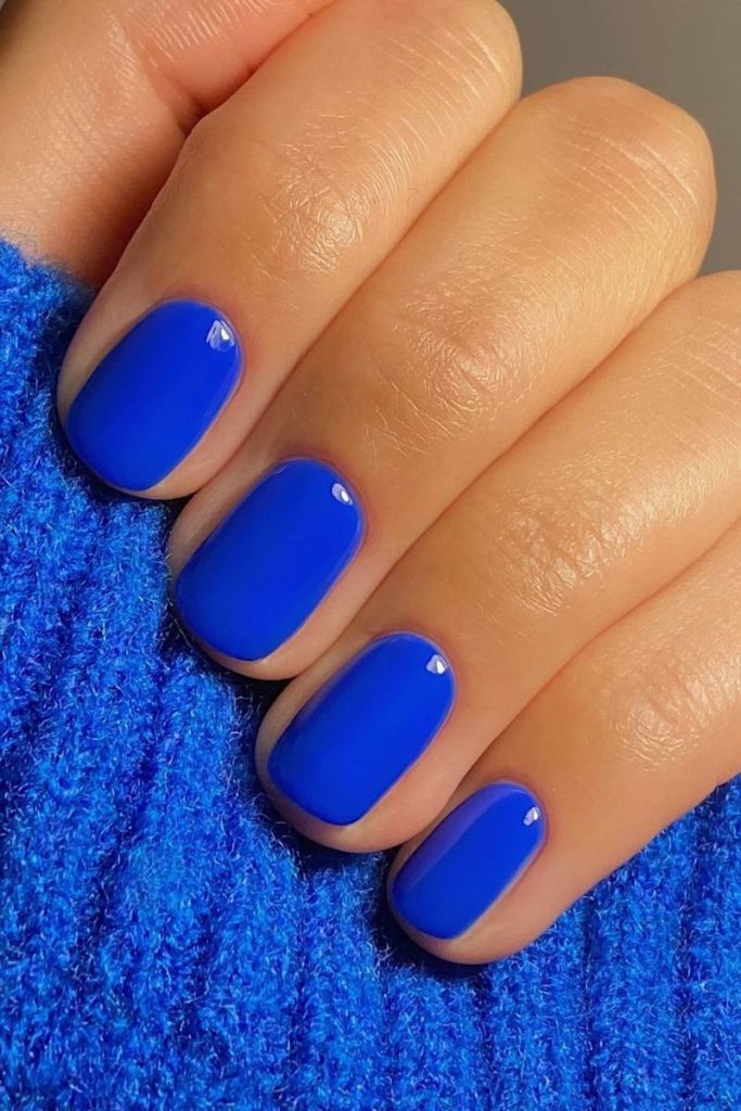 Blue Nail Designs 