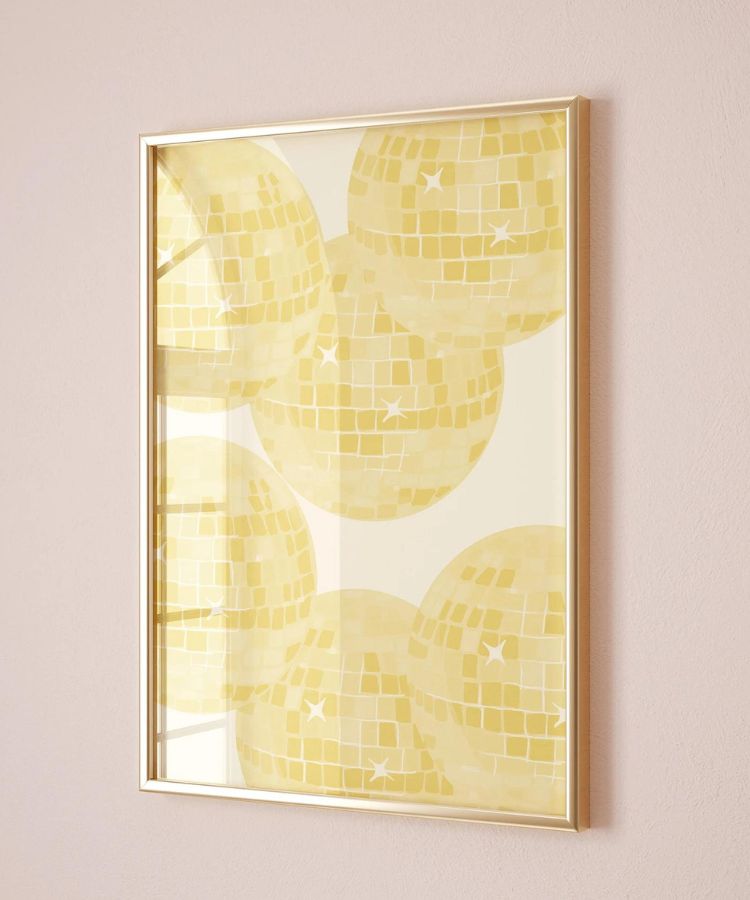 butter yellow home decor