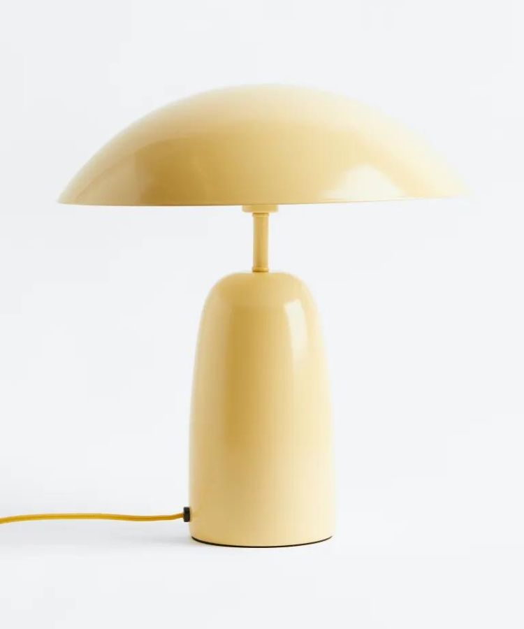 butter yellow home decor