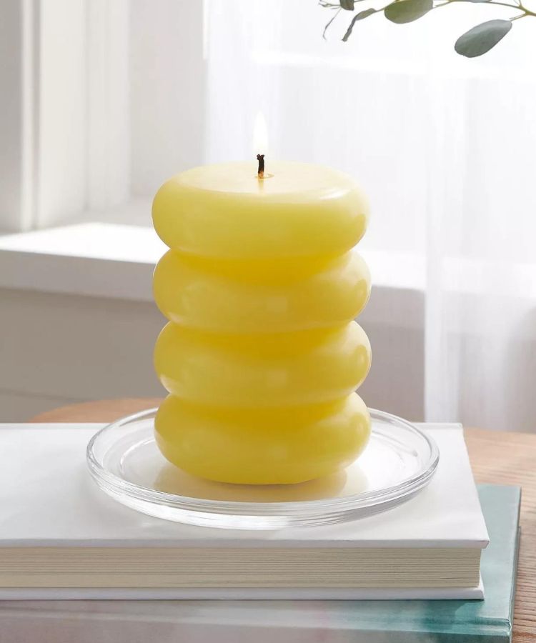 butter yellow home decor