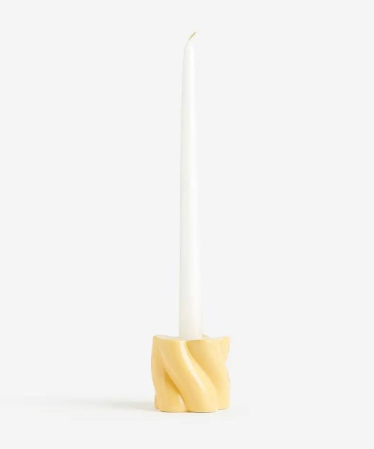 butter yellow home decor