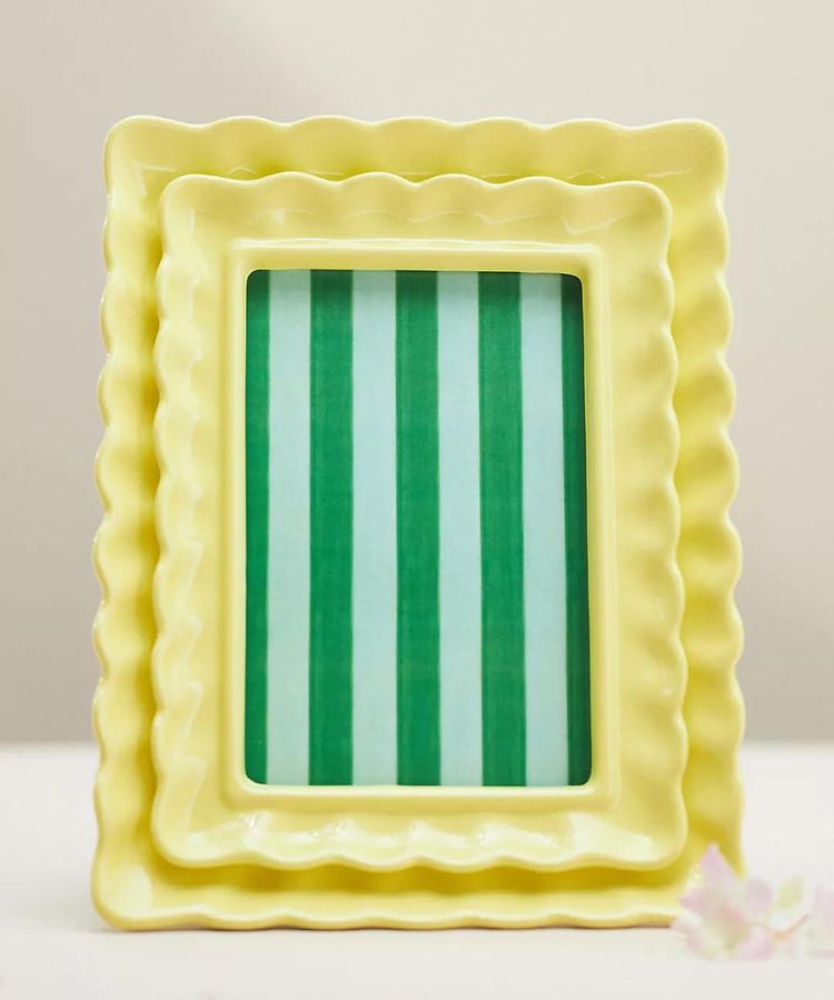 butter yellow home decor