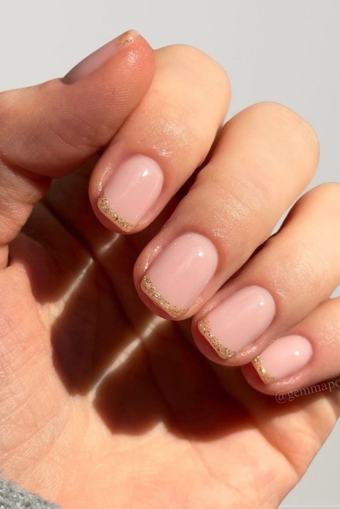 micro french manicure