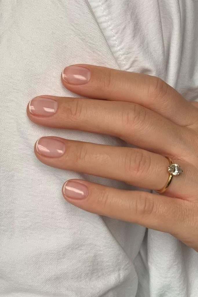 micro french manicure