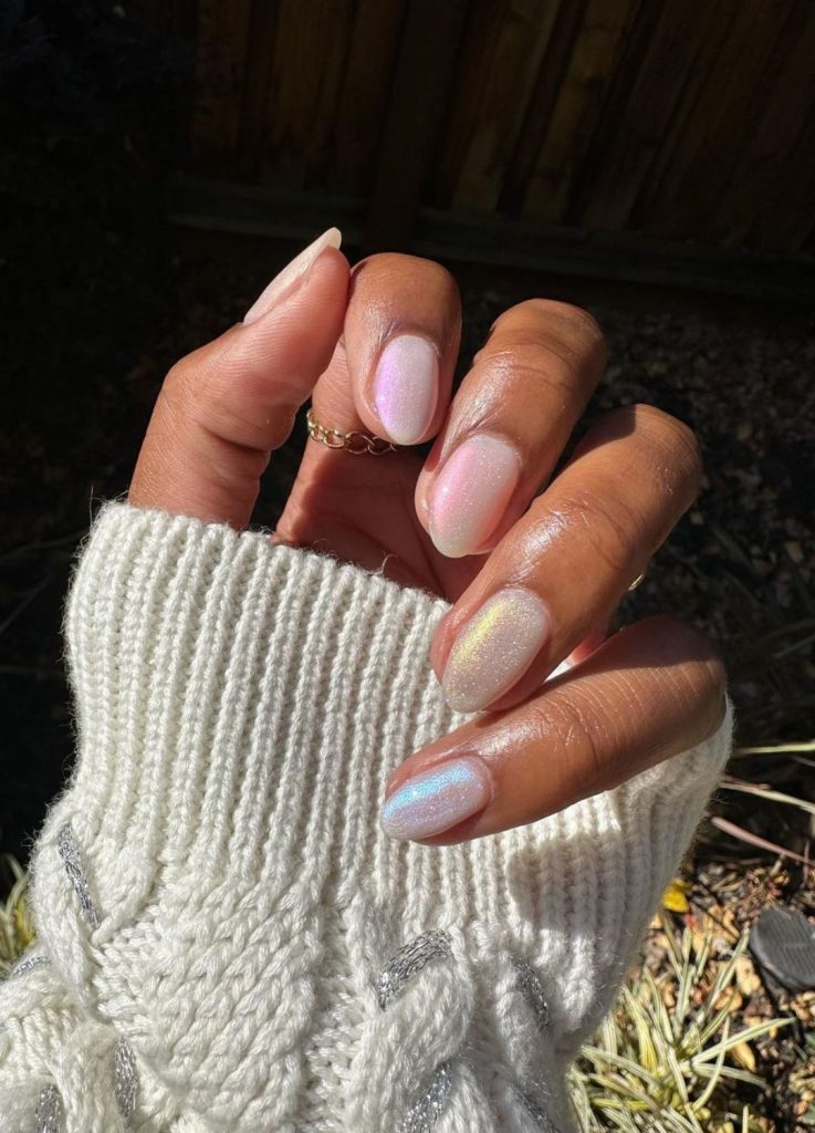 milky pastel nail ideas