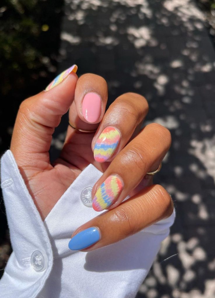 milky pastel nail ideas