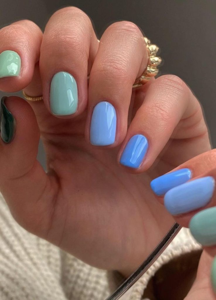 milky pastel nail ideas