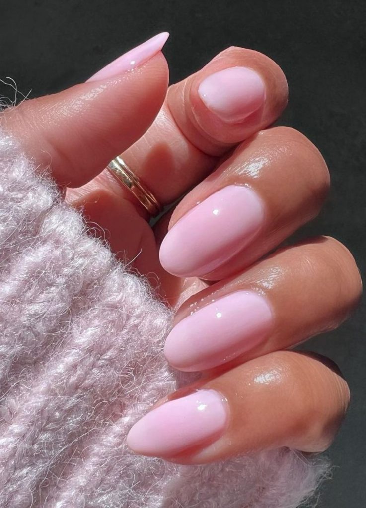 milky pastel nail ideas