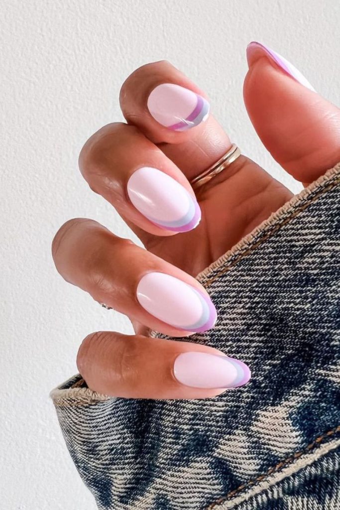 pastel nails