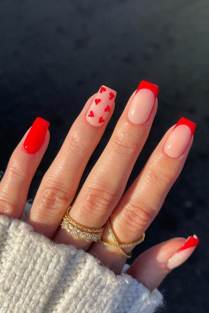 red nail ideas