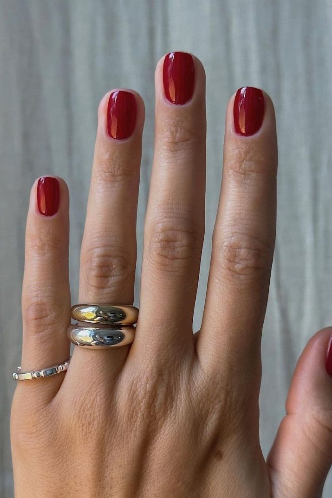 red nail ideas