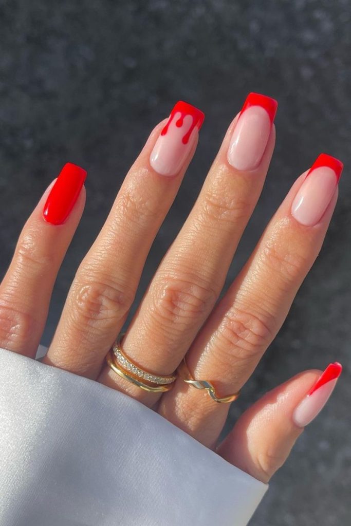 red nail ideas