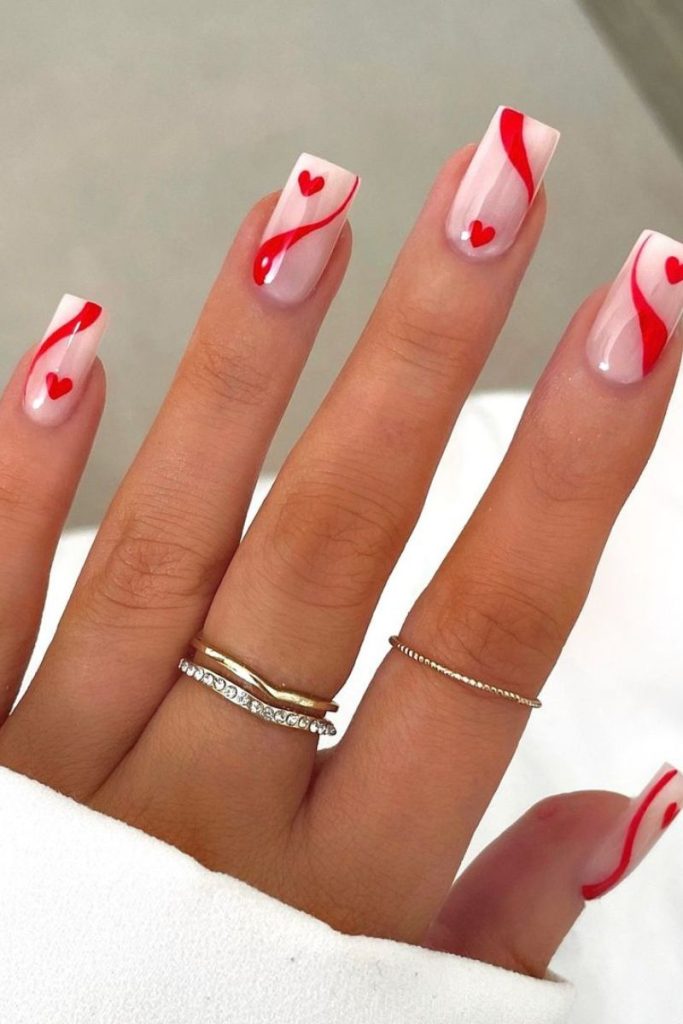 red nail ideas