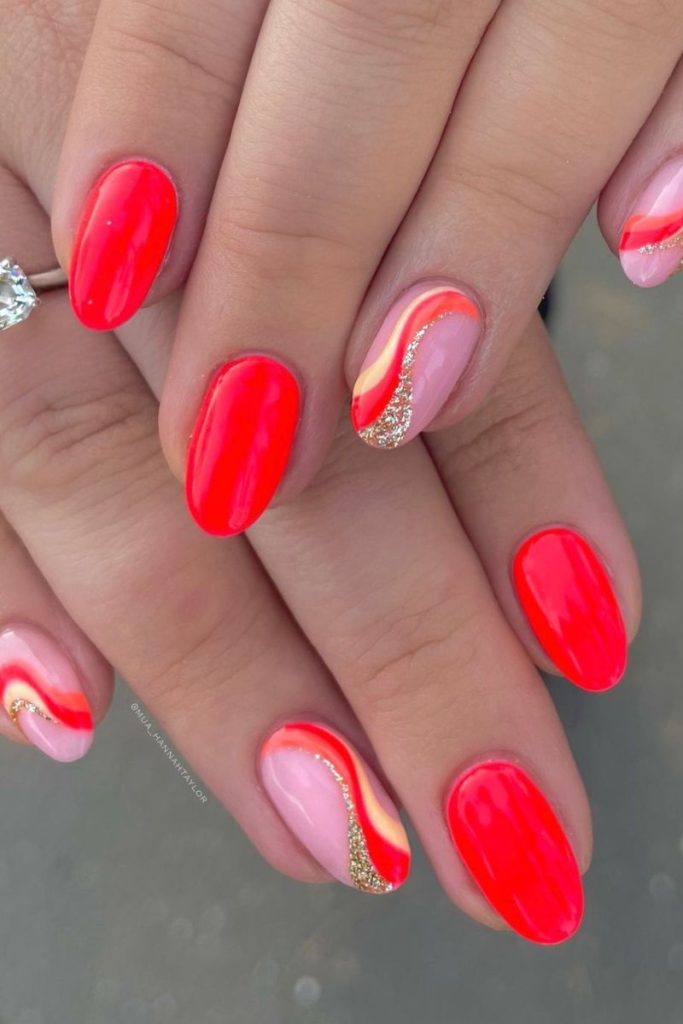 red nail ideas