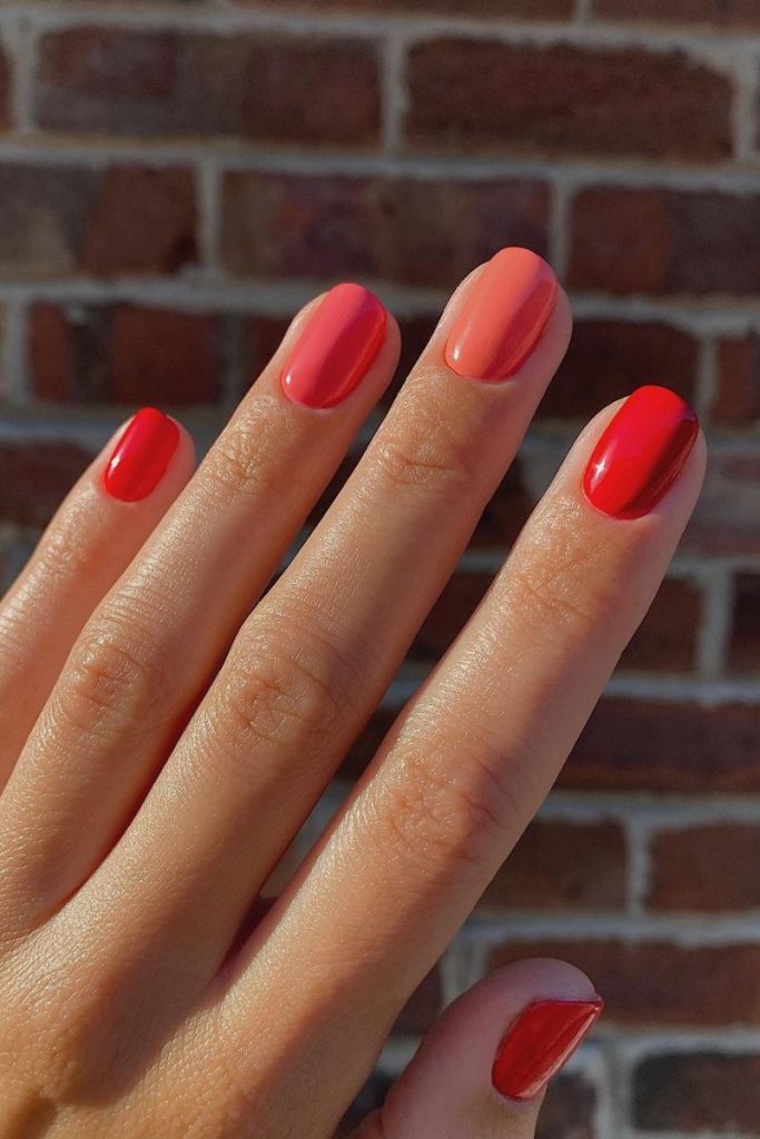 red nail ideas