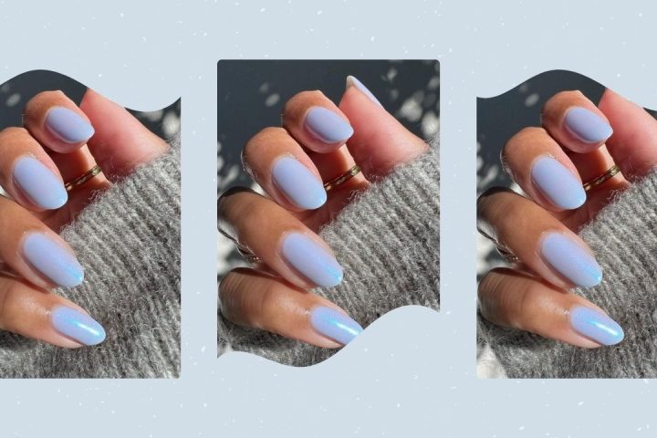 milky nail ideas